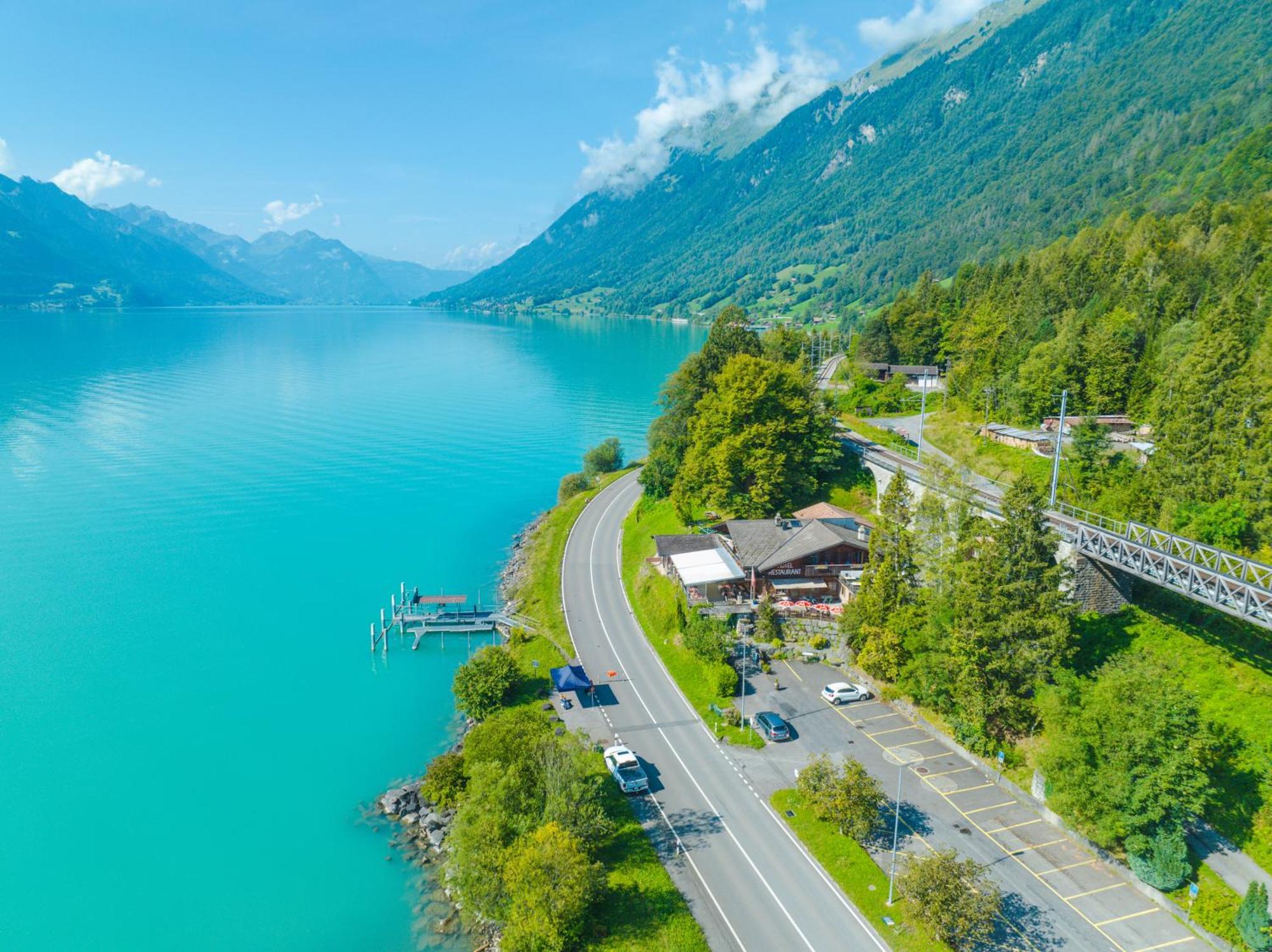Hotel Wildbach Brienz Бриенц Екстериор снимка